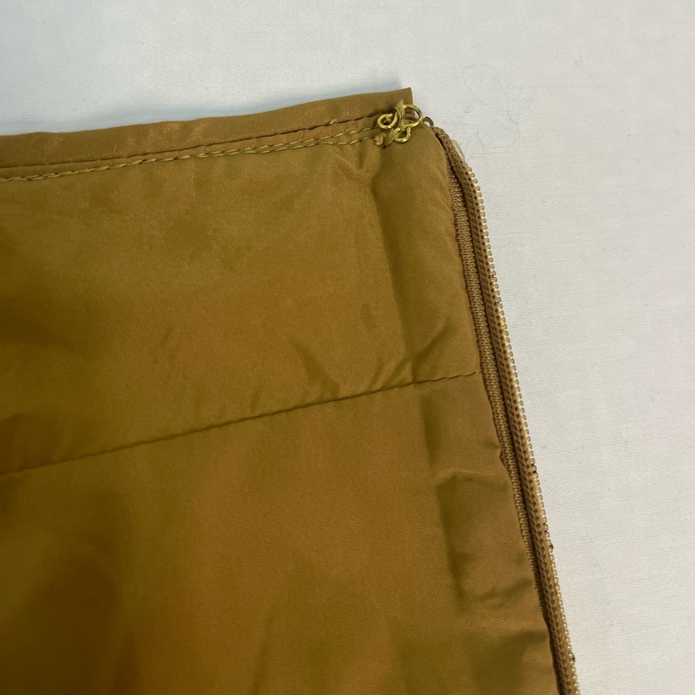 Cache Gold Sequin Mini Skirt; women’s size 8; perfect skirt for any occasion! - Picture 6 of 11